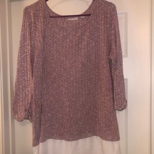 NY&Co Overlay Sweater